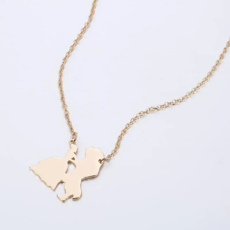 Jewelry Beauty and the Beast Necklace for Women