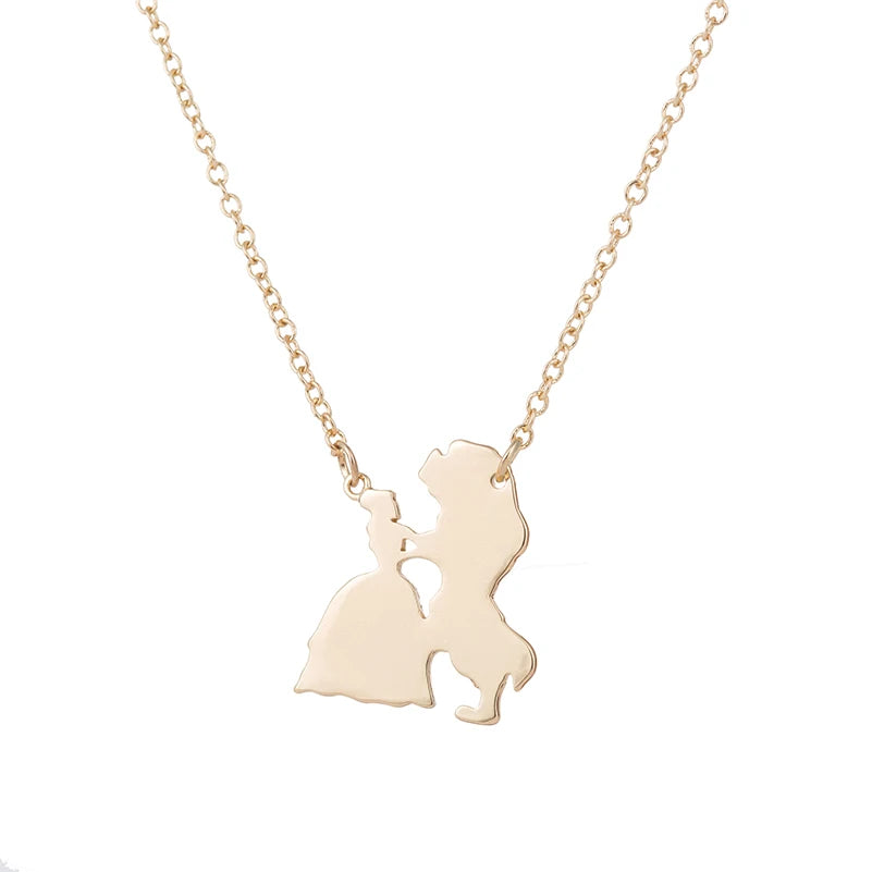 Jewelry Beauty and the Beast Necklace for Women