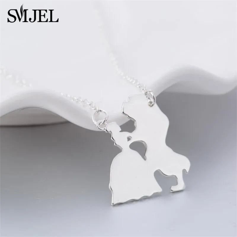 Jewelry Beauty and the Beast Necklace for Women